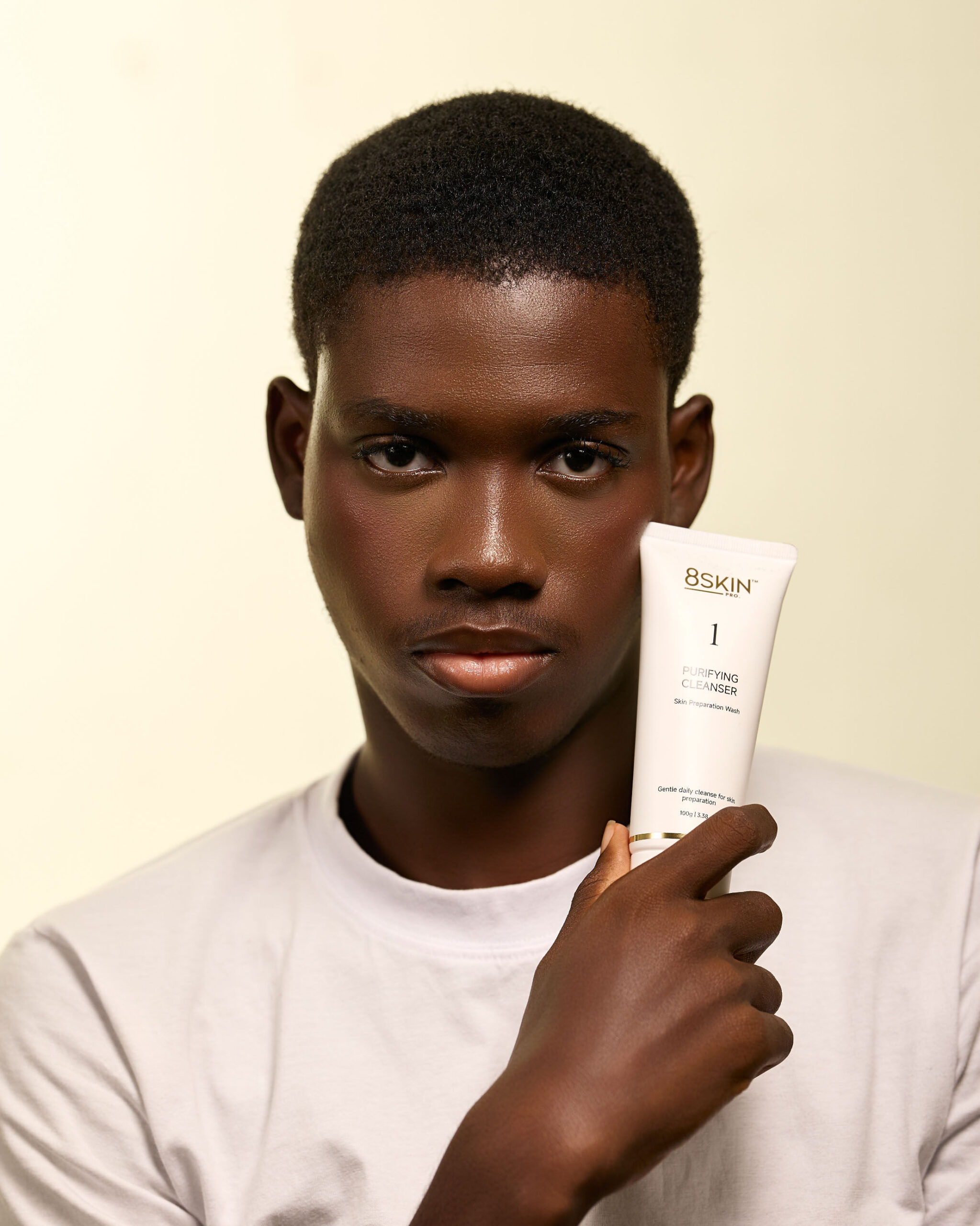 Purifying Cleanser in use